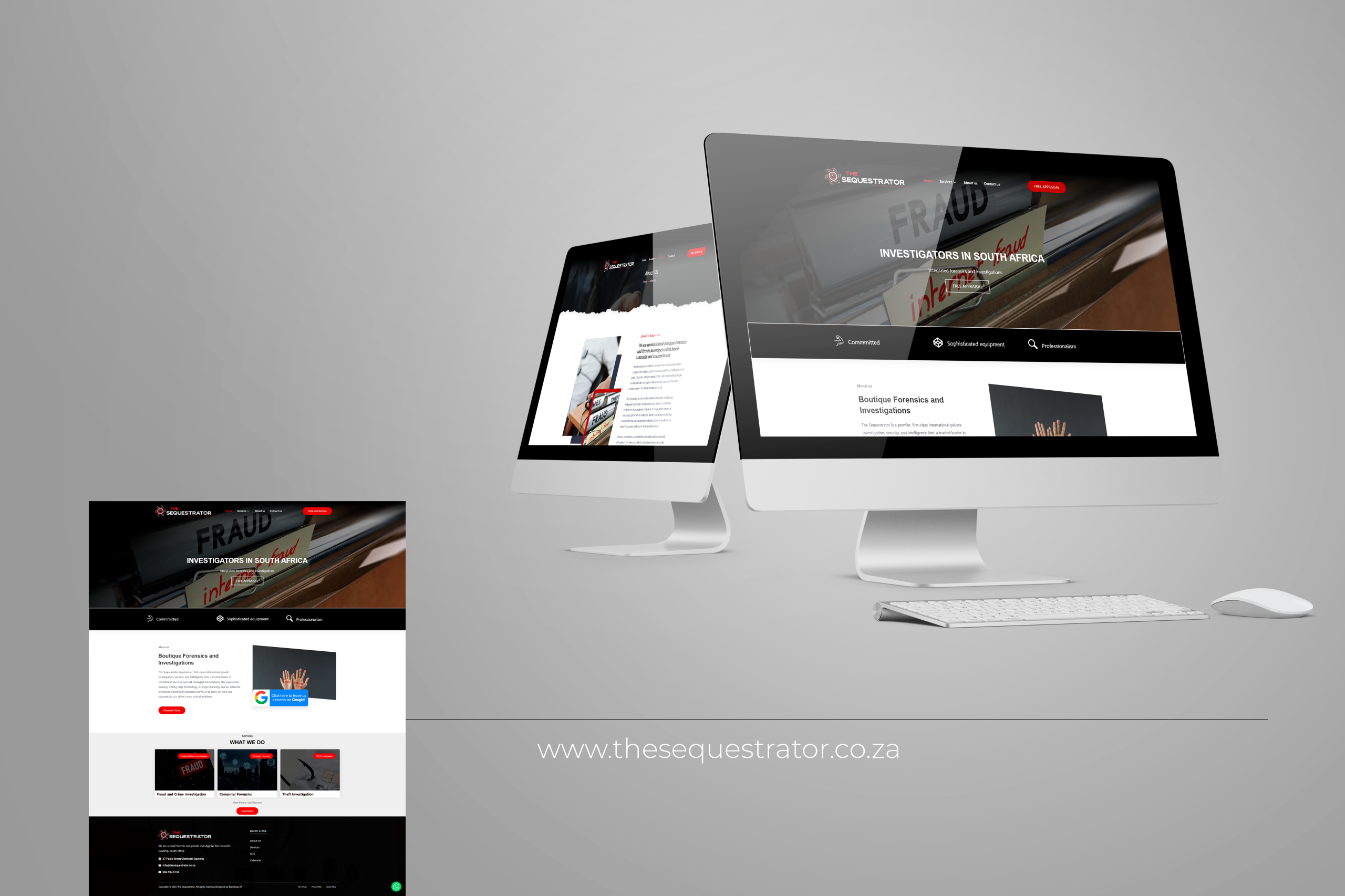 Digital strategy mockup