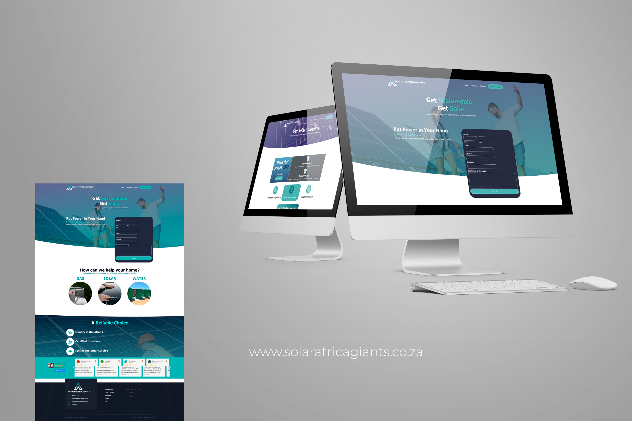 Social content mockup