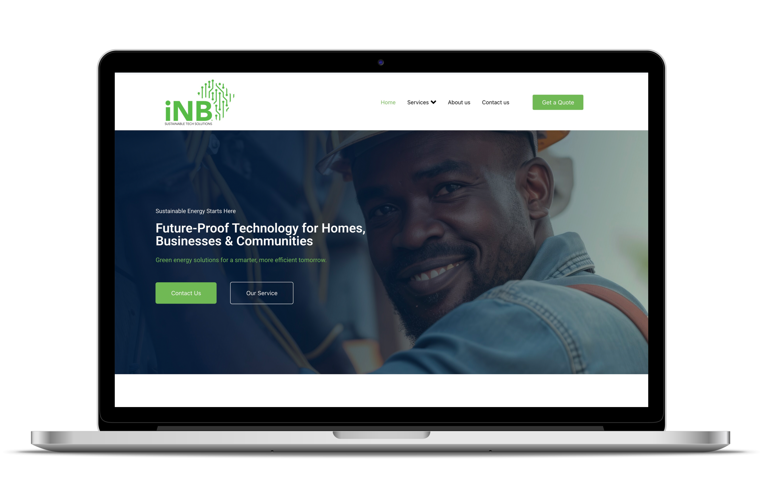 Inbict UPS website by Olive Media