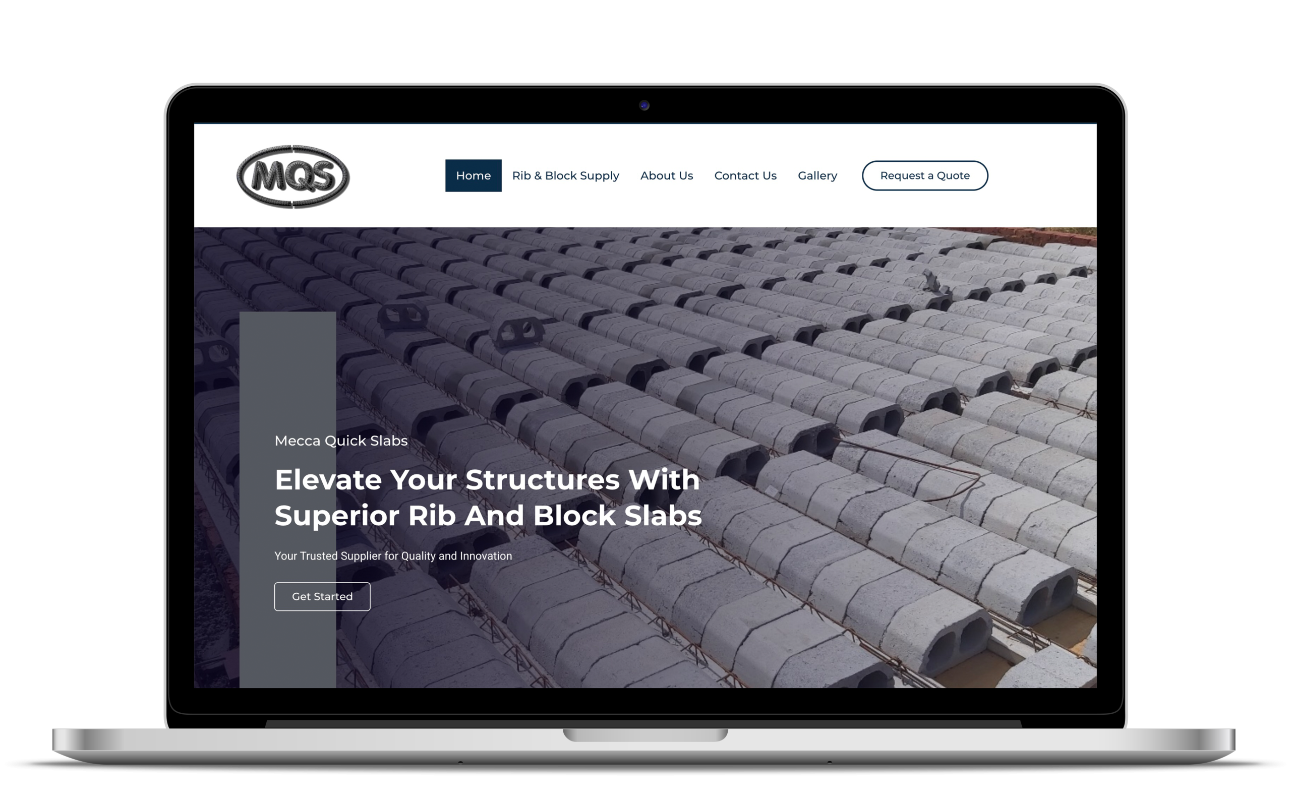 MQS Labs website by Olive Media