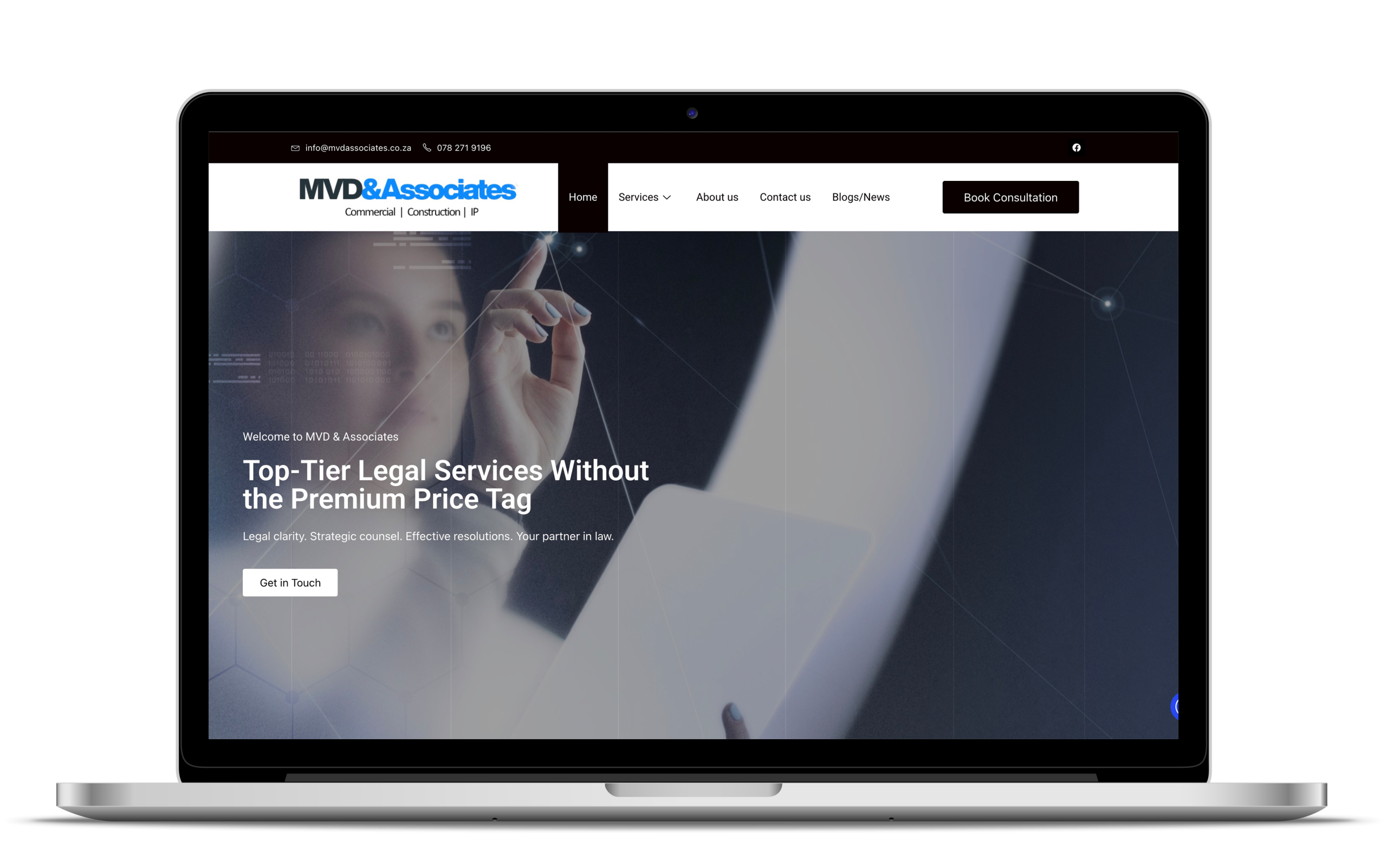 MVD Associates website by Olive Media